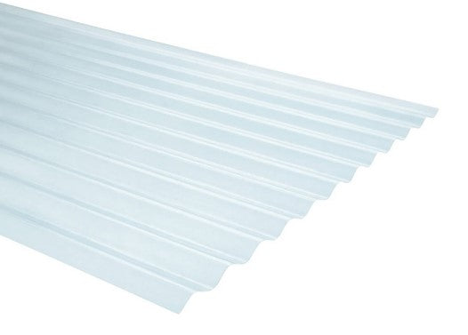 Fibra Vidrio Natural tipo Onda Zinc