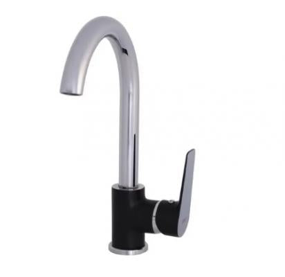 Llave lavaplato monomando Duo Nero