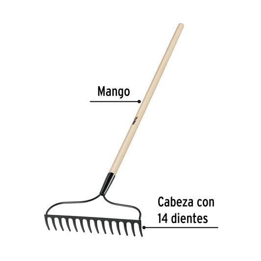 Rastrillo jardinero Pretul