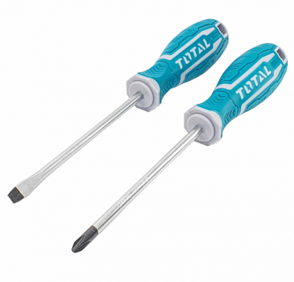 Juego de atornilladores 2 Pza (Total)