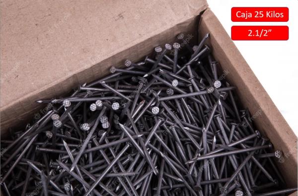 Clavos Corrientes caja 25Kg