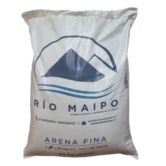 Saco de Arena Fina 25 Kg