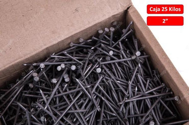 Clavos Corrientes caja 25Kg