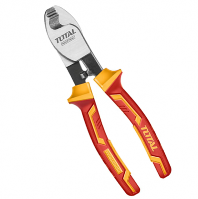Alicate aislado cortante de cables Total 1000V 6"