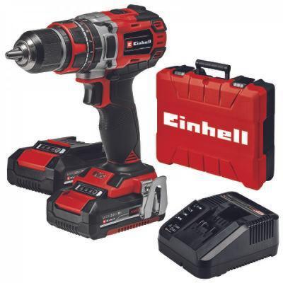 Taladro Percutor Inalambrico Einhell TE-CD 18/50 Li-i BL (2x2.0 Ah)