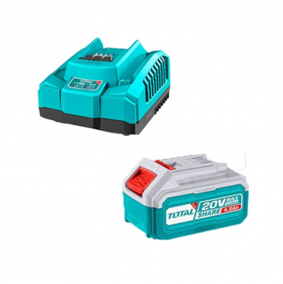 Pack Cargador + Batería 20V 4.0 Ah (Total)