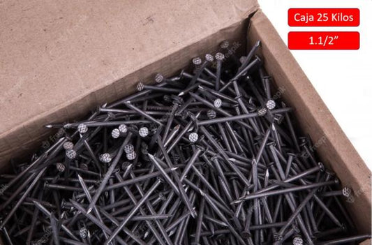 Clavos Corrientes caja 25Kg