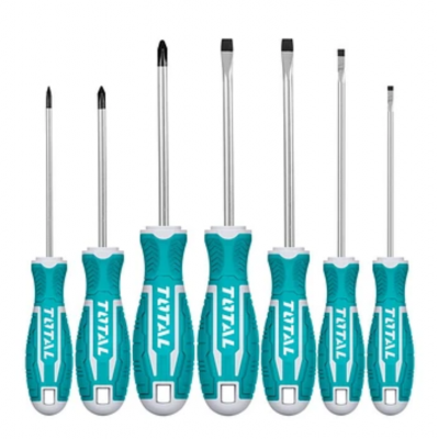 Juego de atornilladores 6 Pza (Total)