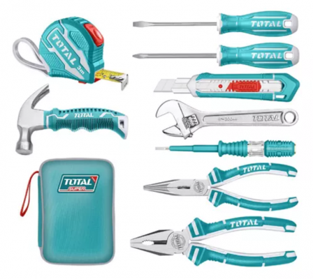 Juego de herramientas 9 Pza (Total)