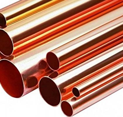 Cañeria cobre trozo de 1 metro