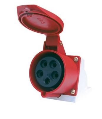 Enchufe Industrial sobrepuesto hembra 5 fases
