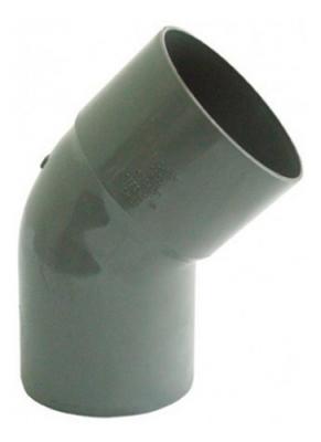 Codo 45° PVC Sanitario