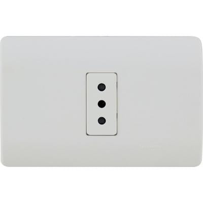 Enchufe embutido simple 10A