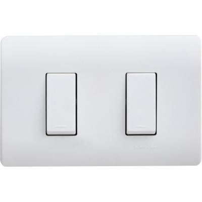 Interruptor embutido doble 9/15