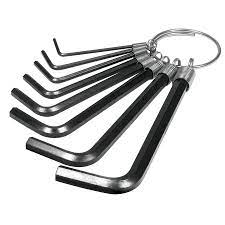 Juego llavero allen m/m 8Pza