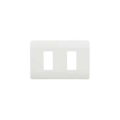 Placa modulo 2 espacios