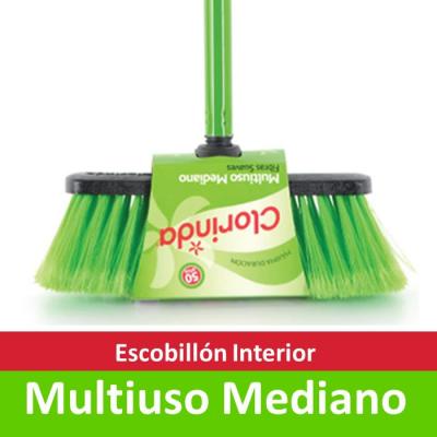 Escoba plastica mediana