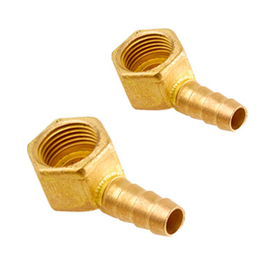 Codo cachimba 1/2" bronce