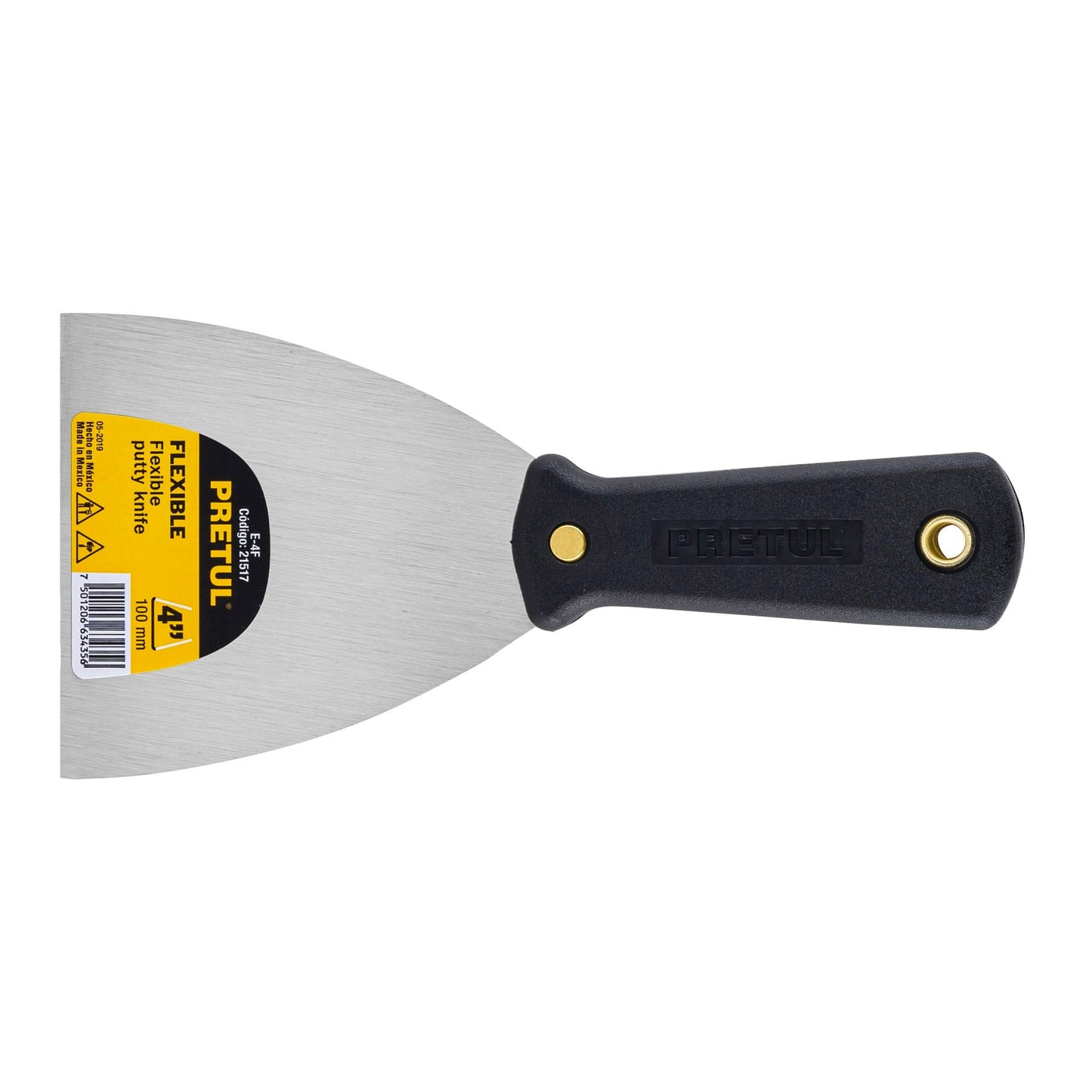 Espatula Pretul Mango Plastico