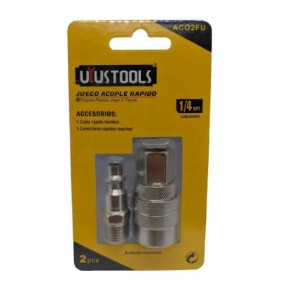 Acoples Rapido Uyus 2 Pza