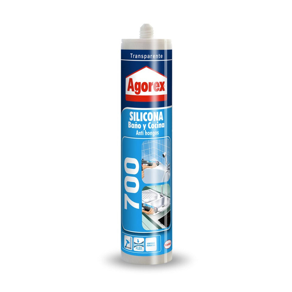 Silicona Agorex 700 Con Fungicida
