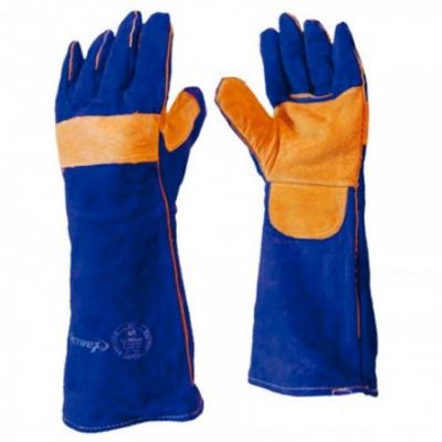 Guantes soldador azul