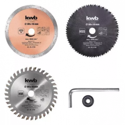 Hoja Sierra mini 89mm 5Pza