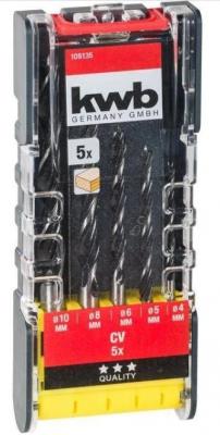 Juego Brocas Madera 5Pza (KWB)