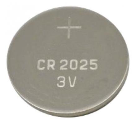 Pila tipo boton CR2025