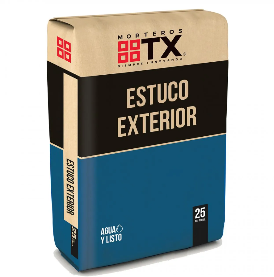 Mortero Estuco Exterior 25K