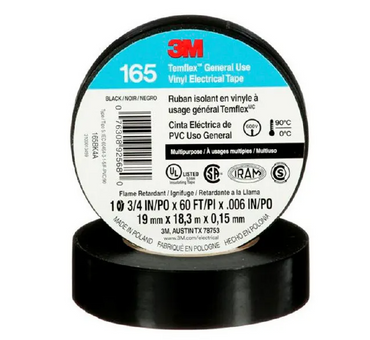 Cinta Aisladora 3M Temflex 165 18m