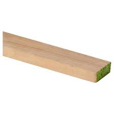 Madera Pino Bruto 1" x 2"