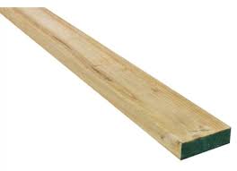Madera Pino Bruto 1" x 4"