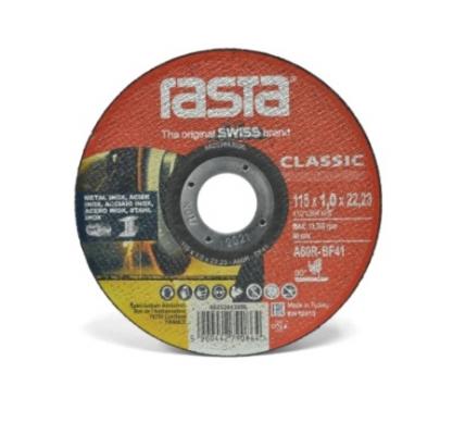 Disco Corte Inox/Metal Rasta 4.1/2" x 1.0mm Rasta Classic