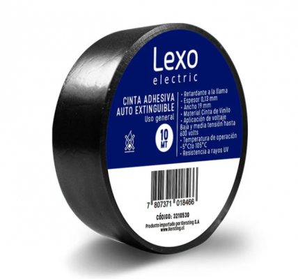 Cinta Aisladora Lexo 10m