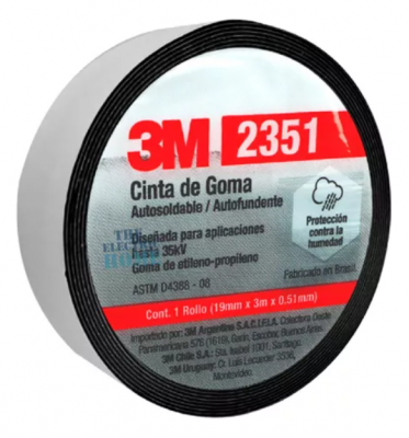 Cinta electrica autofundente 3M 3m