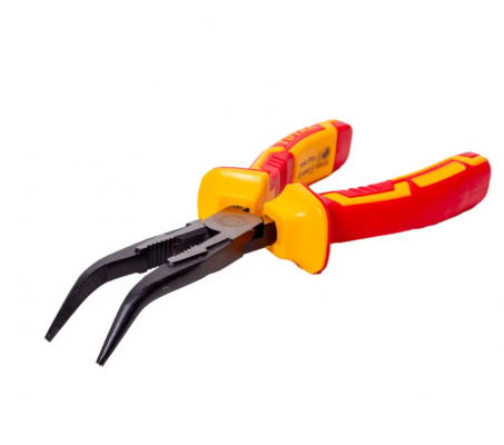 Alicate aislado punta curva Total 1000V 8"
