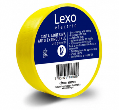 Cinta Aisladora Lexo 10m