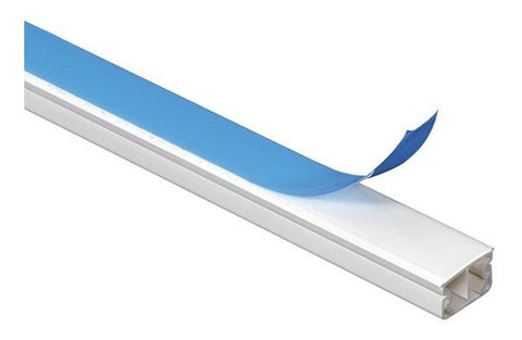 Canaleta PVC eléctrica 20mm (con adhesivo) Económica