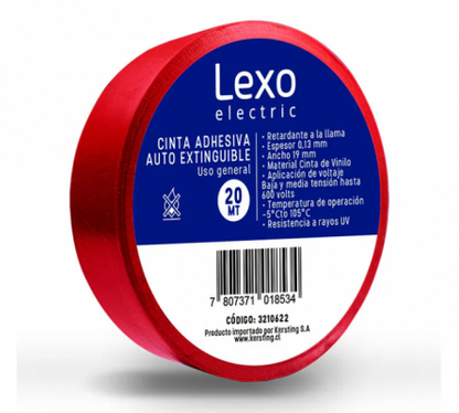 Cinta Aisladora Lexo 20m