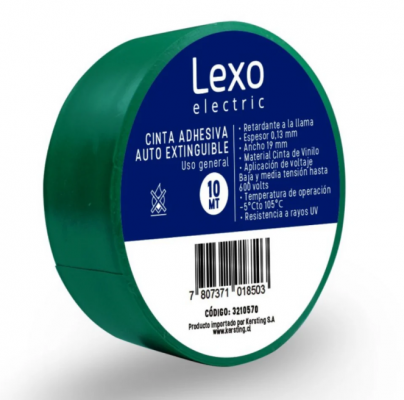Cinta Aisladora Lexo 10m
