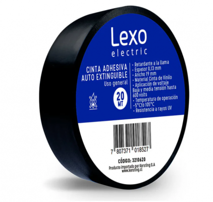 Cinta Aisladora Lexo 20m