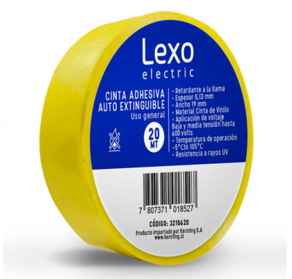 Cinta Aisladora Lexo 20m