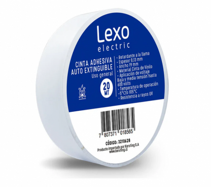 Cinta Aisladora Lexo 20m