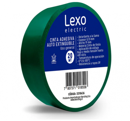 Cinta Aisladora Lexo 20m