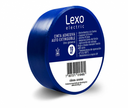 Cinta Aisladora Lexo 10m