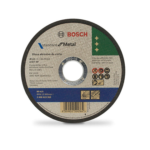 Disco Corte Bosch Esmeril Abrasivo y Perforaciones